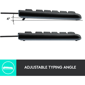 Logitech MK120 Desktop Keyboard + Mouse Combo