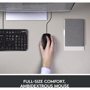 Logitech MK120 Desktop Keyboard + Mouse Combo