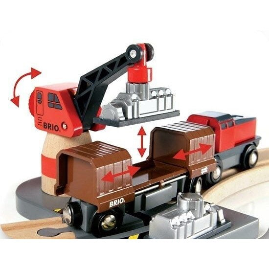 BRIO World 33052 - Rail & Road - Deluxe Track Set, Large Box