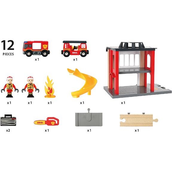 BRIO World 33833 - Fire Station