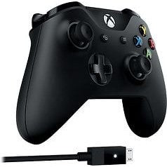 Xbox Controller + Cable for Xbox One / PC