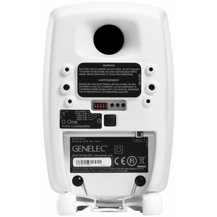 Genelec G One B - Active Speaker, White