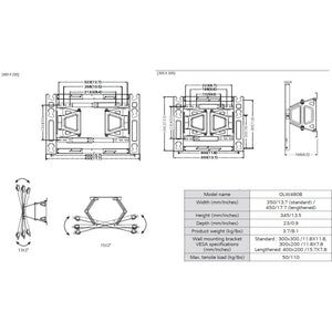 LG OLW480 42-77"Wall Mount