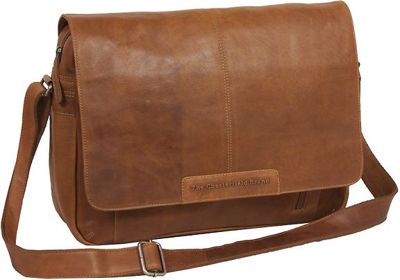 The Chesterfield Brand Richard Laptop Bag 15.4", Cognac