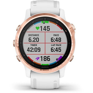 Garmin Fenix 6S Pro Sports Watch, Rose Gold