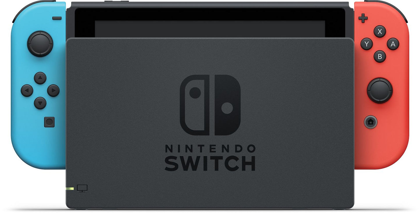 Nintendo Switch Neonblå / Neonröd
