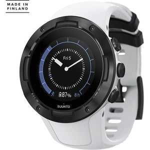 Suunto 5 Sports Watch, White with Black Bezel