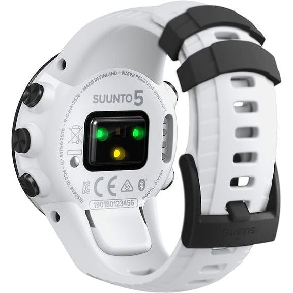 Suunto 5 Sports Watch, White with Black Bezel