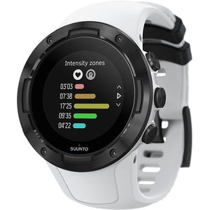 Suunto 5 Sports Watch, White with Black Bezel