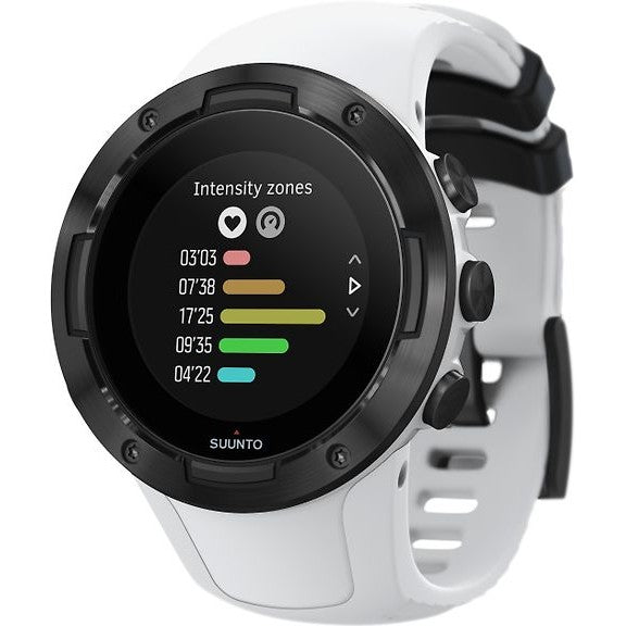 Suunto 5 Sports Watch, White with Black Bezel