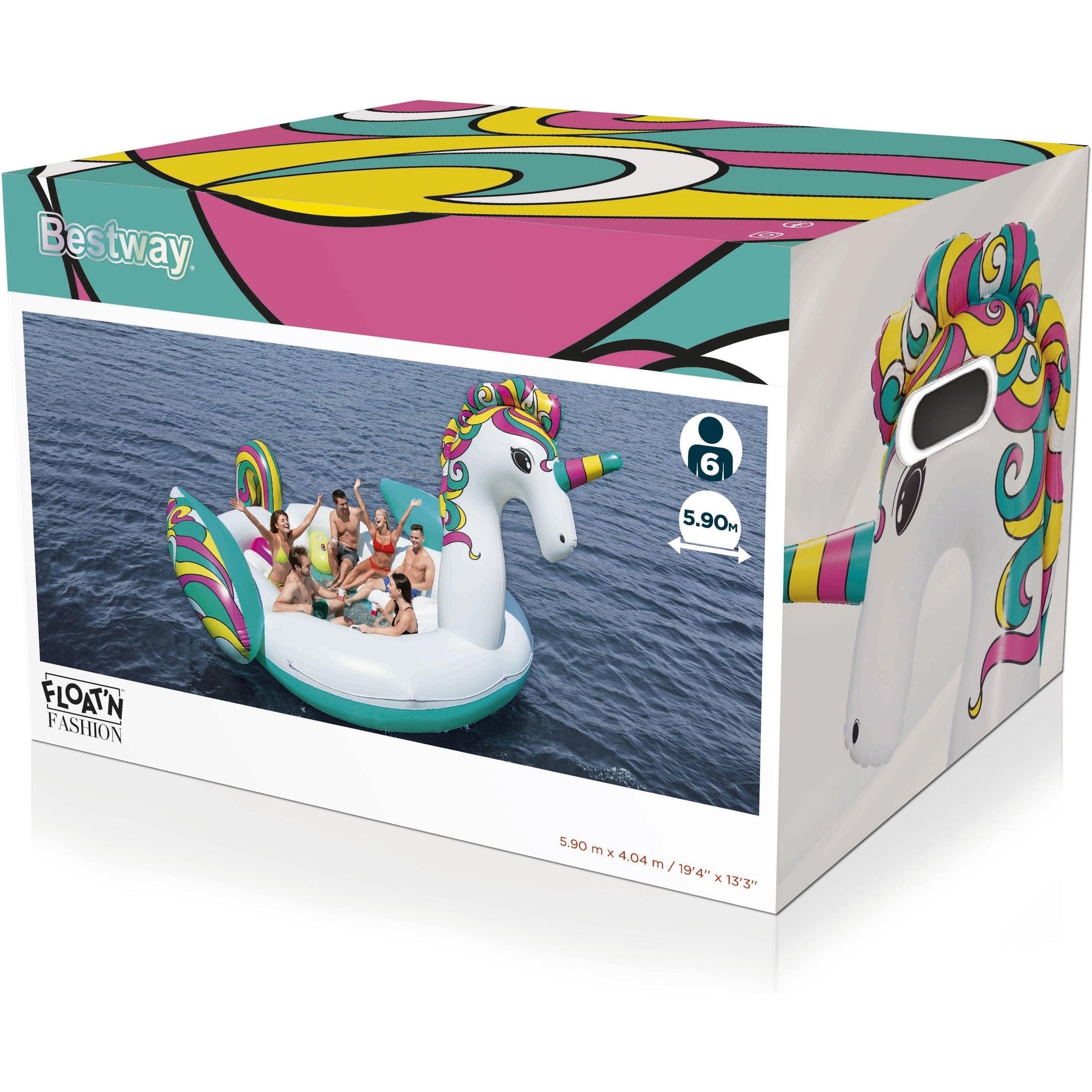 Bestway Giant Unicorn Island 590 x 404 cm