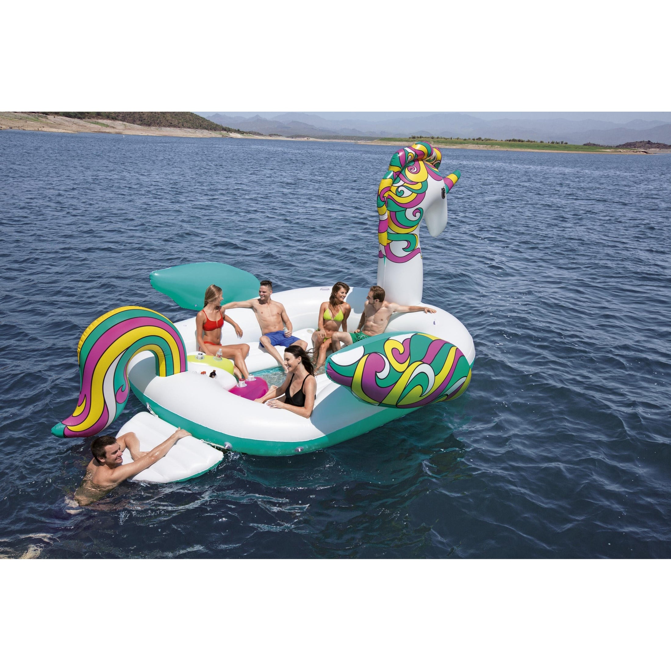 Bestway Giant Unicorn Island 590 x 404 cm