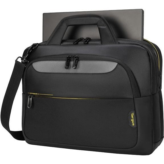 Targus CityGear 15.6-17.3" Topload Laptop Bag, Black