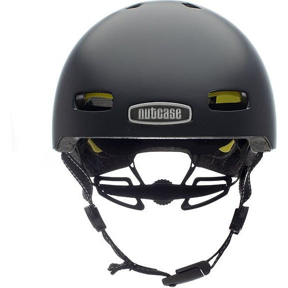 Nutcase Street Onyx Solid Mips Cycling Helmet, 56-60 cm