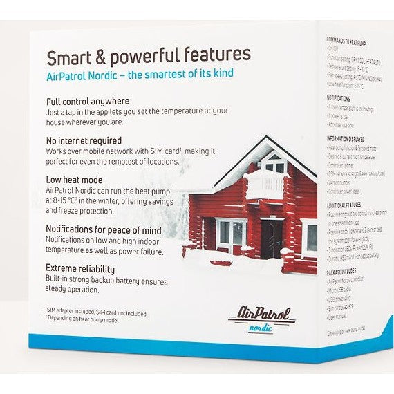 AirPatrol Nordic V2 GSM Controller for Heat Pumps