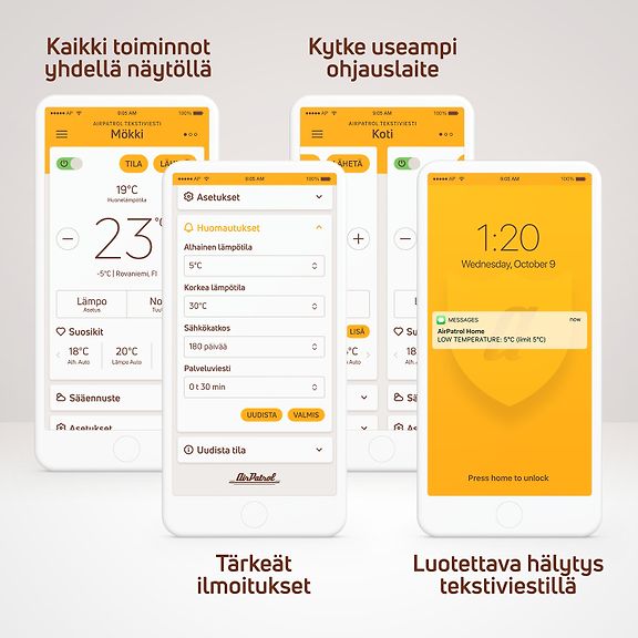 AirPatrol Nordic V2 GSM Controller for Heat Pumps