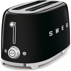 Smeg TSF02BLEU Toaster, Black