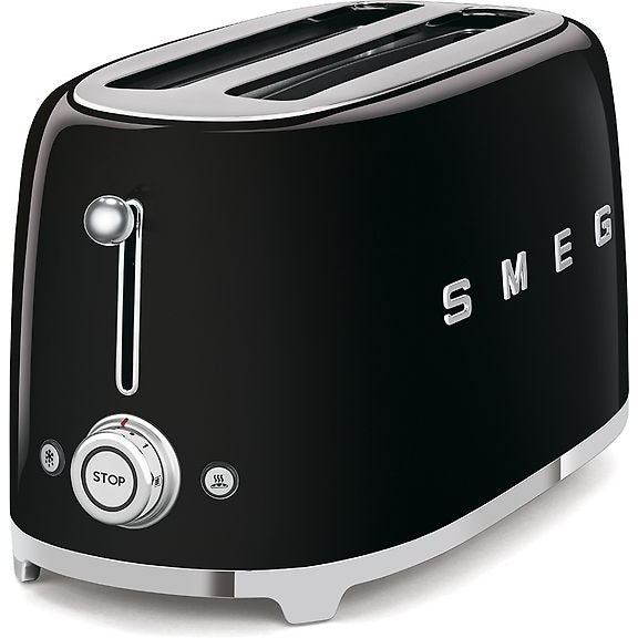 Smeg TSF02BLEU Toaster, Black