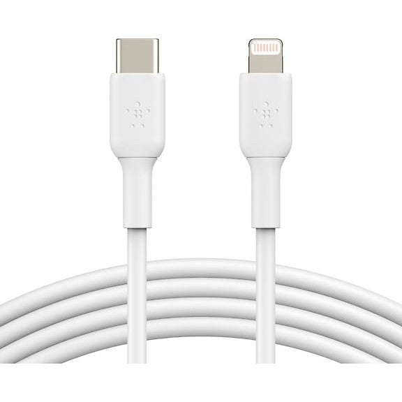 Belkin BOOST CHARGE™ Lightning - USB-C Cable, 1m, White