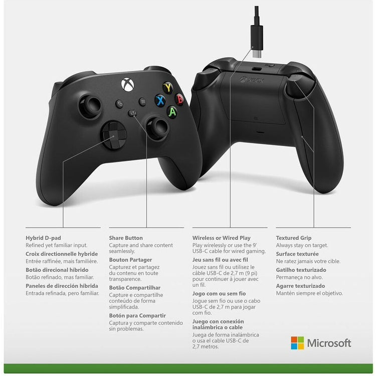 Xbox Wireless Controller with USB-C Cable