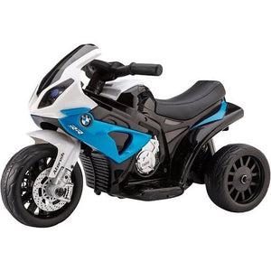 BMW S1000 Children's Electric Moped, Blue