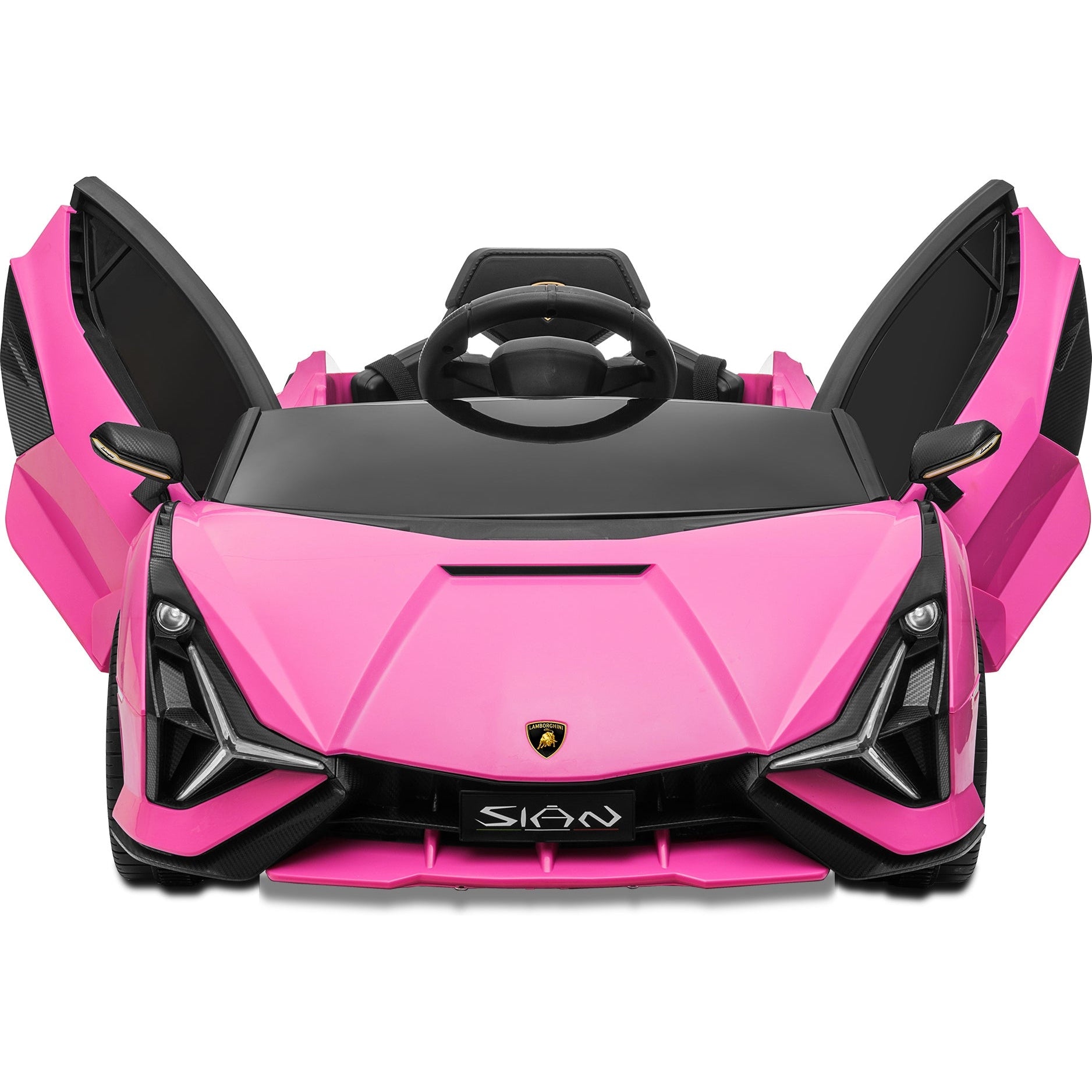 Lamborghini Sian 12V Electric Ride-On Car, Pink