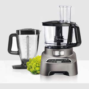 OBH Nordica Double Force Pro Digital Food Processor, Grey