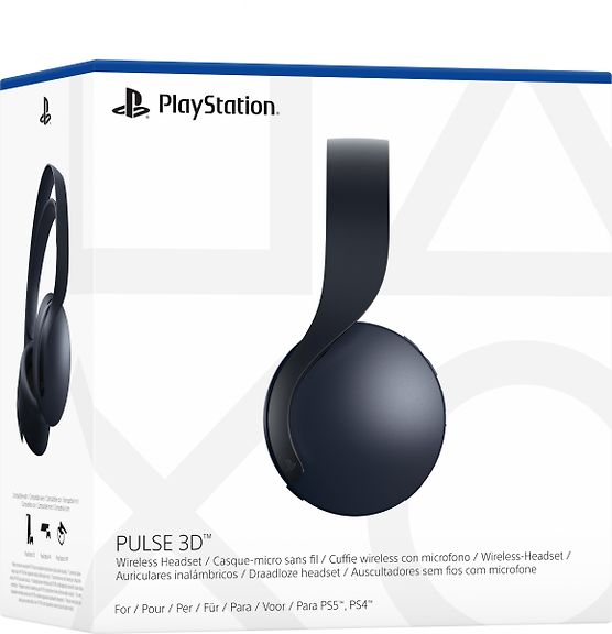 Sony Pulse 3D Wireless Gaming Headset, Midnight Black