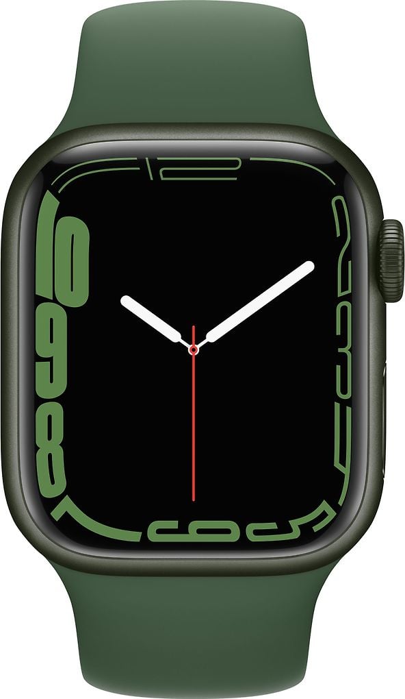 新着Apple Watch Series 7 GPS 41mm グリーン 腕時計(デジタル)
