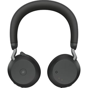 Jabra Evolve2 75 Stereo LINK380A Wireless Headset, MS, Black