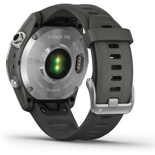 Garmin Fenix 7S sports watch - Silver with graphite band