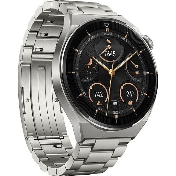 Huawei Watch GT 3 Pro Smartwatch, 46 mm, Titanium