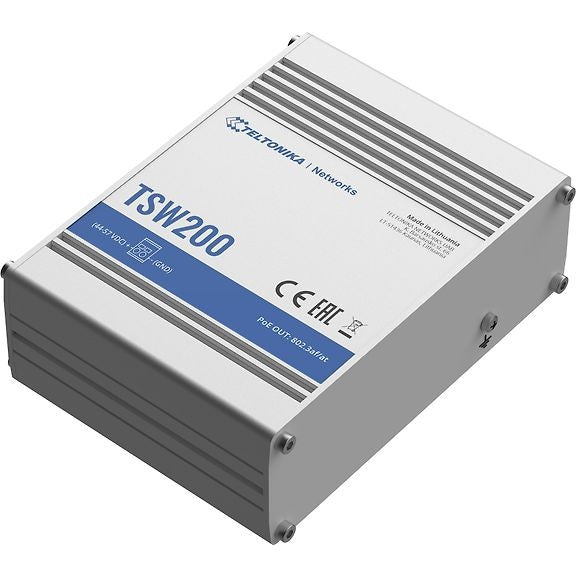 Teltonika TSW200 - 8-Port PoE Switch