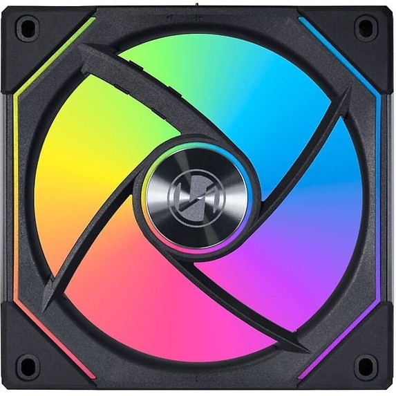 Lian Li UNI FAN SL-INF 120 ARGB PWM Fan Pack, 120 mm, 3-pack, Black