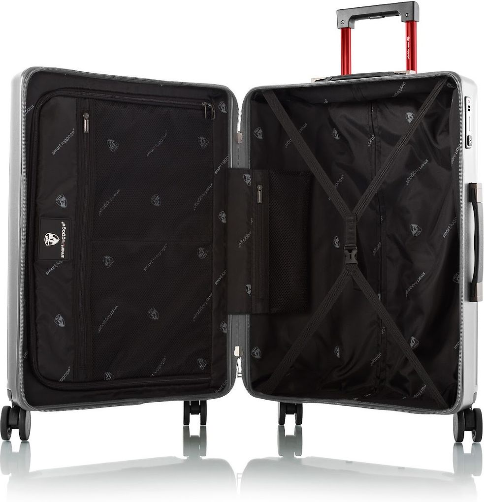 Heys Smart Luggage 53 cm - Silver