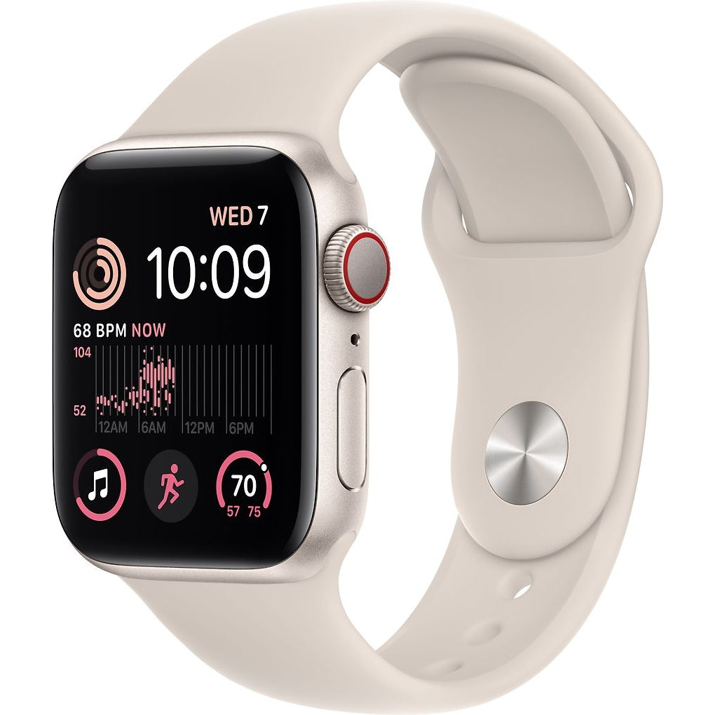 Apple Watch SE GPS 40mm Starlight Aluminium Case 2nd gen