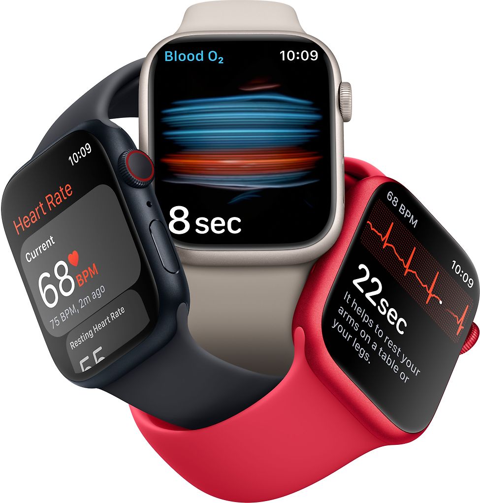 Apple Watch Series 8 GPS+Cellular 41 mm grafitfodral i rostfritt stål