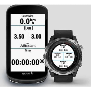 AIRsistant Pressure Monitor 2 Sensors for Schrader Valve, Black