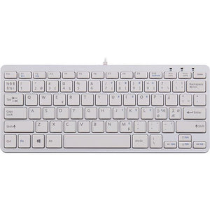 R-Go Compact - Ergonomic Keyboard, White