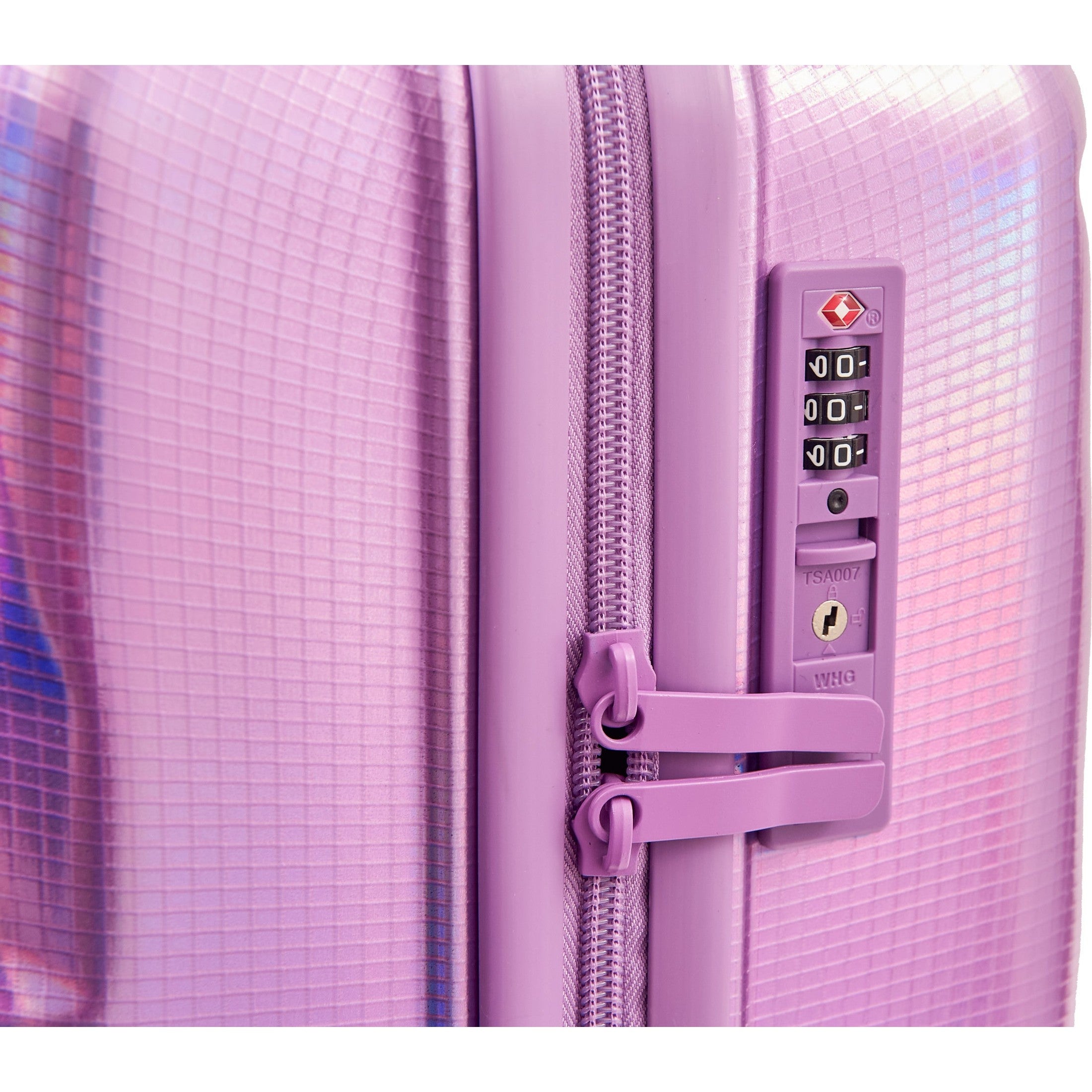 Feru Palisade 55 cm - Suitcase, Hologram Lilac