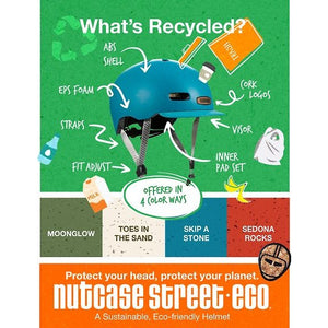 Nutcase Eco-Street Skip A Stone Mips Bicycle Helmet, M