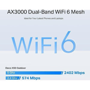 TP-LINK Deco X50 Outdoor WiFi 6 Mesh Access Point