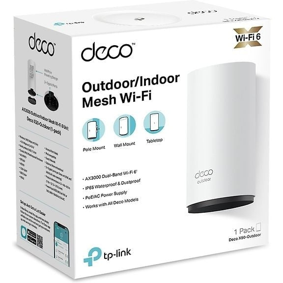 TP-LINK Deco X50 Outdoor WiFi 6 Mesh Access Point