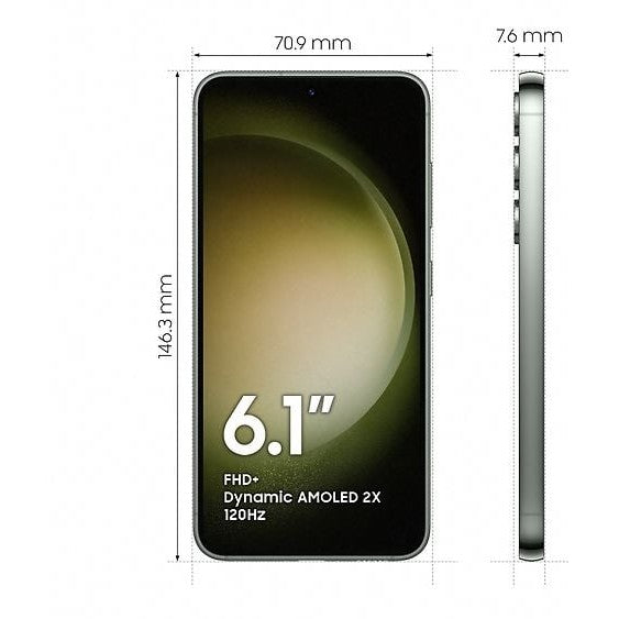 Samsung Galaxy S23 256GB, Green