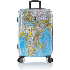 Heys Journey 3G Fashion Spinner 66 cm Suitcase, Colorful Map