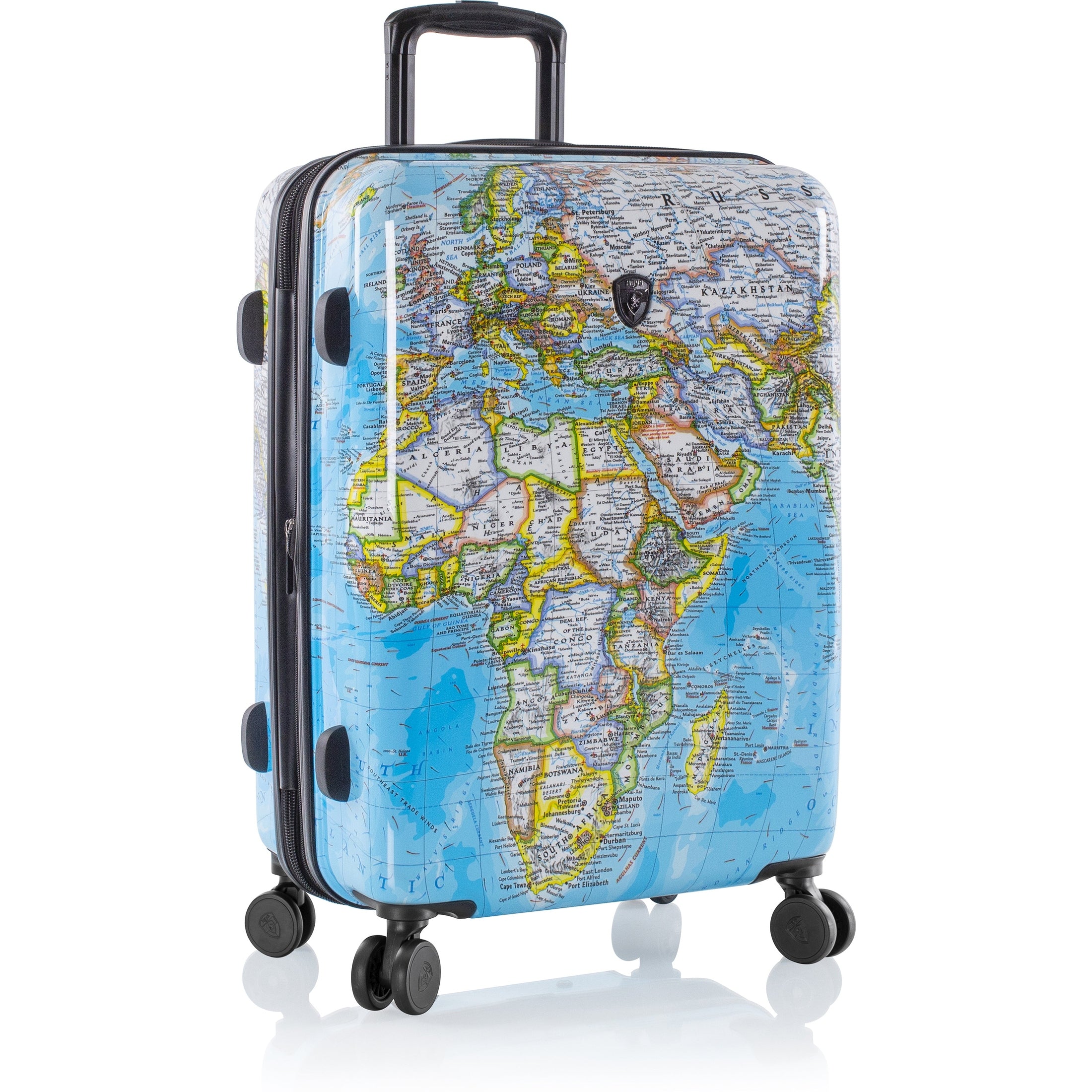 Heys Journey 3G Fashion Spinner 66 cm Suitcase, Colorful Map