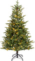 Enne North Pine Realistic Christmas Tree with Two-Tone LED Lights, 180 cm, Green