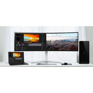 LG UltraWide Curved IPS Computer Monitor 49WQ95C-W