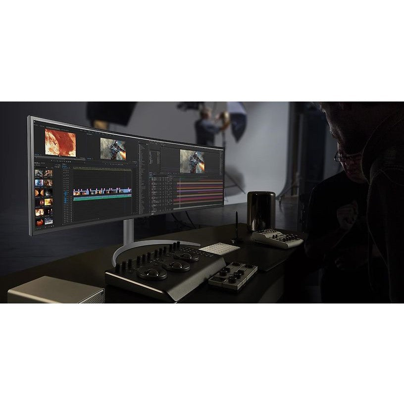 LG UltraWide Curved IPS Computer Monitor 49WQ95C-W