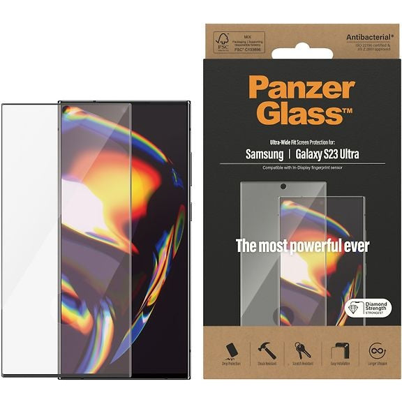 PanzerGlass Screen Protector for Samsung Galaxy S23 Ultra